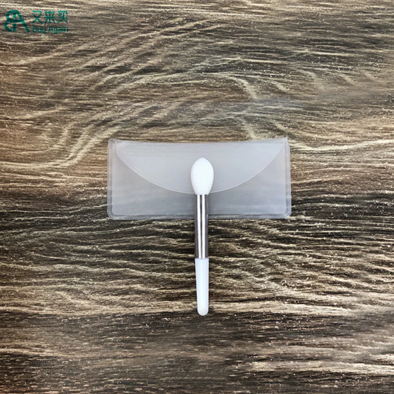 wholesale small glitter applicator silicone lip stick balm applicators silicone lip brush silicone lip scrub spatula