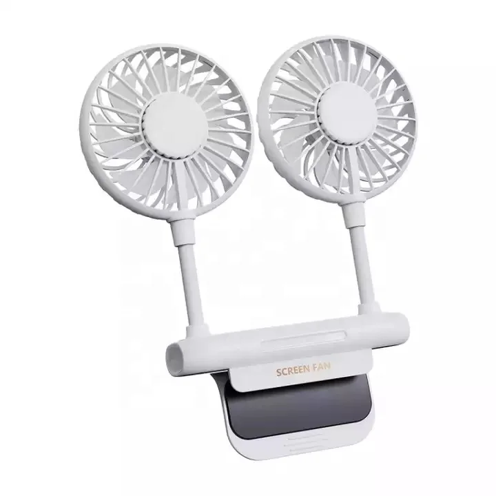 2022 Hot Sell Factory Price Portable Clip On Computer Screen Fan Computer Cooling Fan