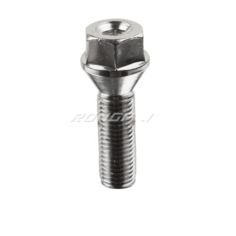 Conical Seat hex head wheel studs / bolts Grade 10.9 M12x1.25