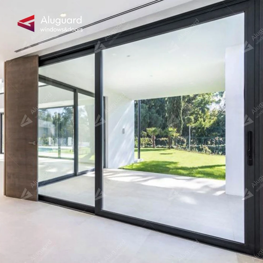 Australia Standard Electric Sliding Door Smart Lock Kitchen Sliding Door Soundproof Interior Sliding Door Room Dividers