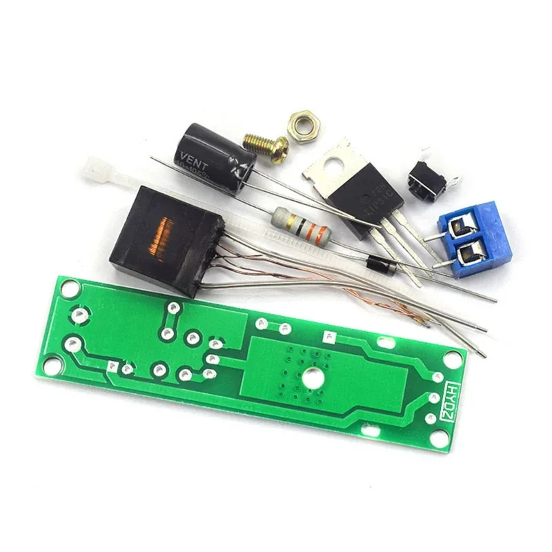 DC3-5V DIY Kit High Voltage Generator Arc Igniter Lighter Kit for DIY Electronic Production Suite