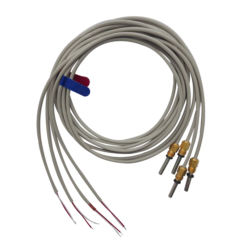 Multifunctional ultrasonic heat meter PT1000/NTC temperature sensor heat flow meter