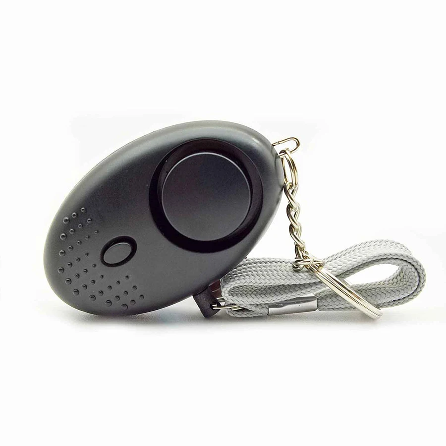 Hot selling Anti-Wolf Anti-Theft Safe Sound Alarm Keychain Self Defense Personal Alarm with Led Flashlight