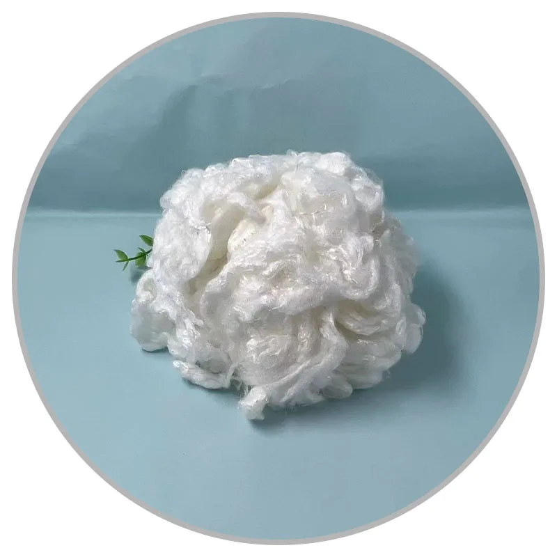 1,2d 38 мм бамбуковое волокно для спиннинга и нетканого полотна