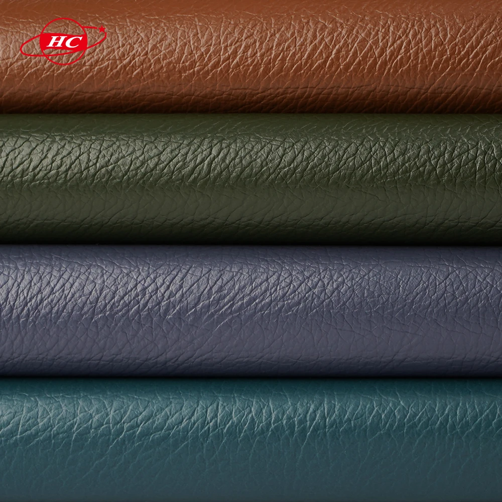 Synthetic leather product Lychee pattern customized 1.3mm suitable for backpacks