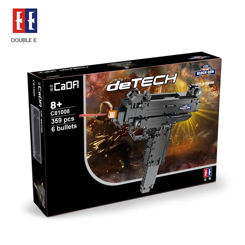 
C81008 uz Rifle pistol children assembling building blocks gun boy toy gift compatible with Legoed 