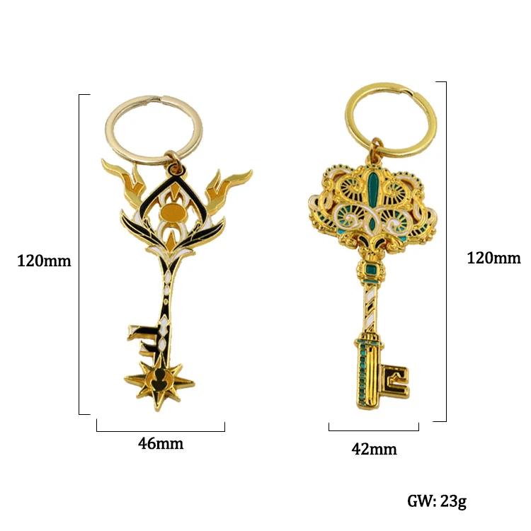Metal Medal Business Souvenirs Gift Customization Handmade Engraved Stainless Steel Gold Color Customizable Keychain