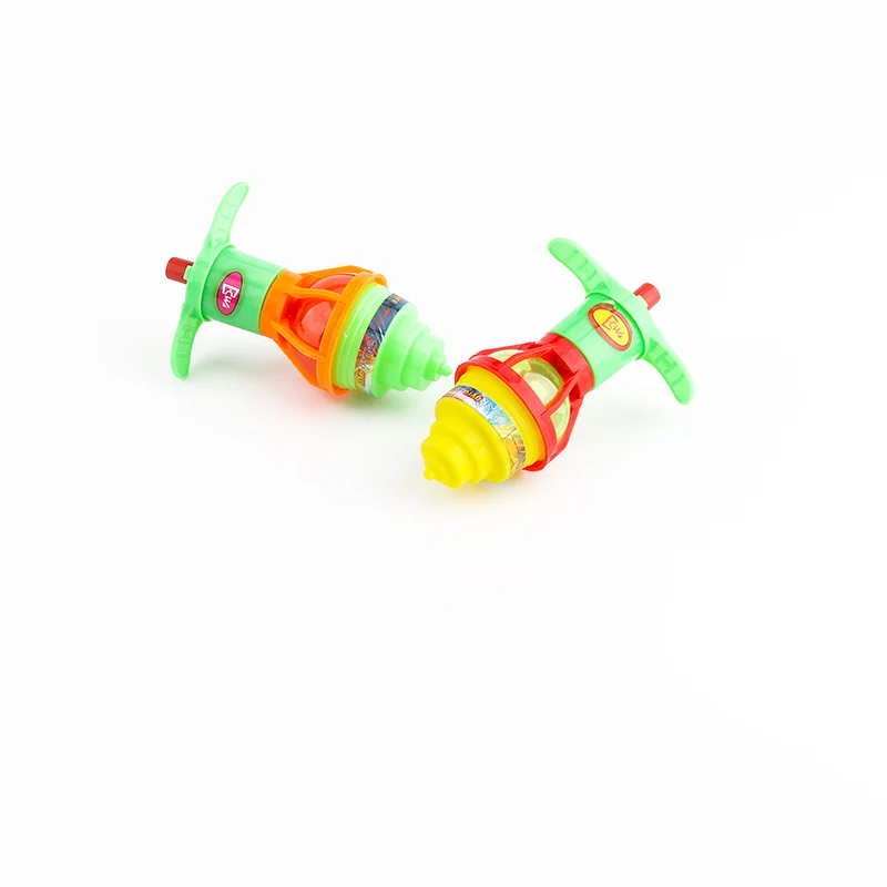 Kids Spinning Top Toys Manufacturer Plastic Flashing Gyro Spinner Toy With Competitive Price