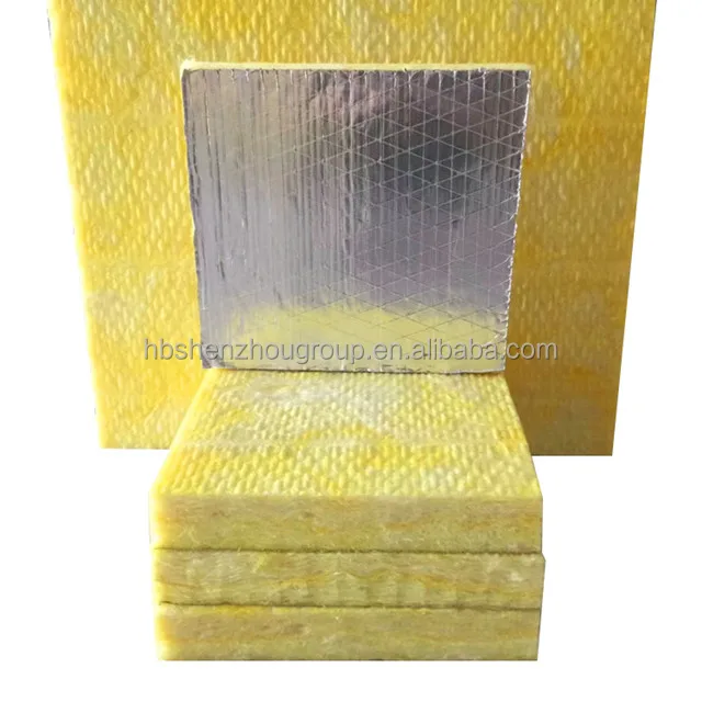 House outside wall covering wall insulation aluminium roof insulation fiberglass wool