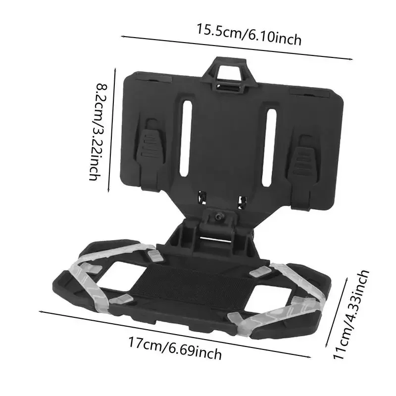 General tactical navigation mobile phone large screen folding phone bag navigation bracket with Tactical vest accessories