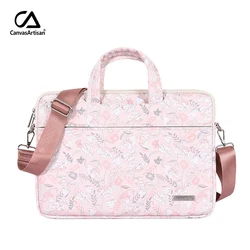 Customize Pattern And Logos Custom Laptop Bag Waterproof PU Leather Laptop Sleeve Multipurpose Laptop Briefcase