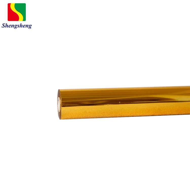 Gold Sticky Foil Roll Hot Stamping Foil Heat Transfer Foil for Wedding Card