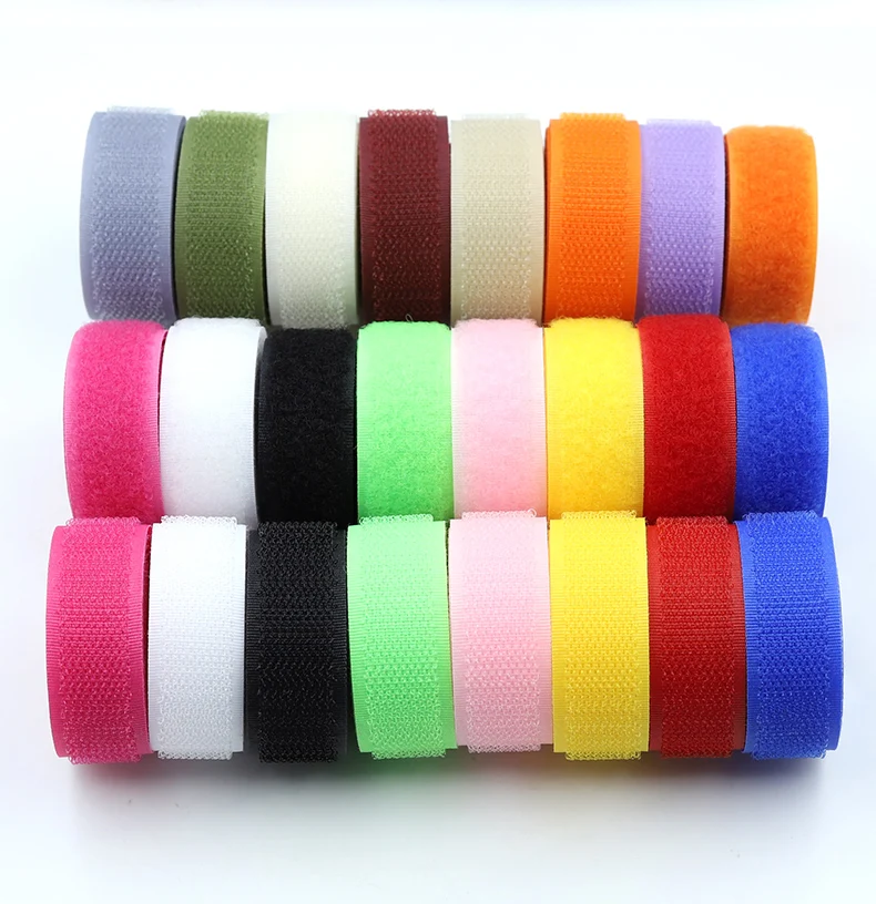 Custom Factory Price Different Size Hook And Loop Tape High Quality Velcroes Fastener Tape