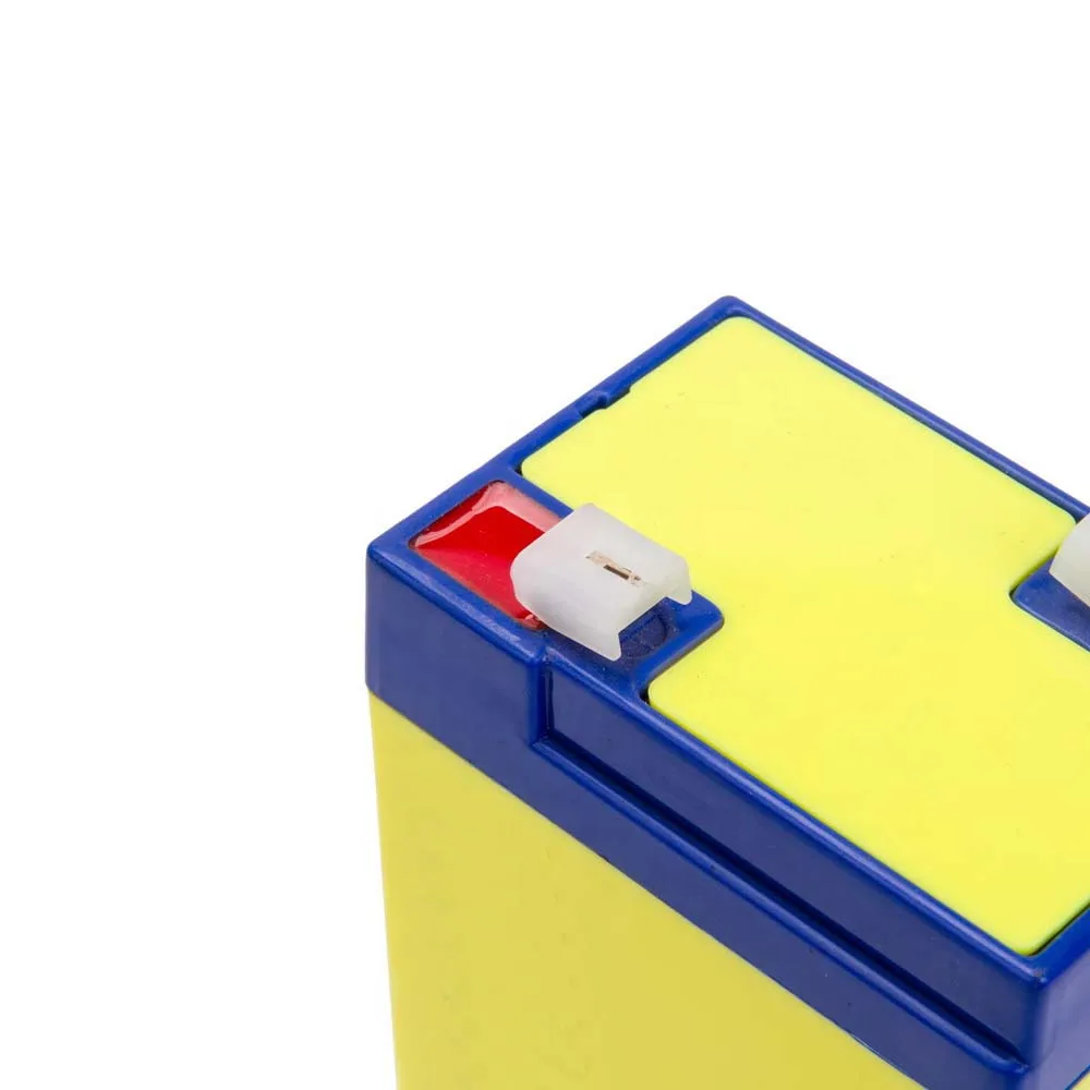 6V 4Ah rechargeable sealed lead acid battery for portable lamp