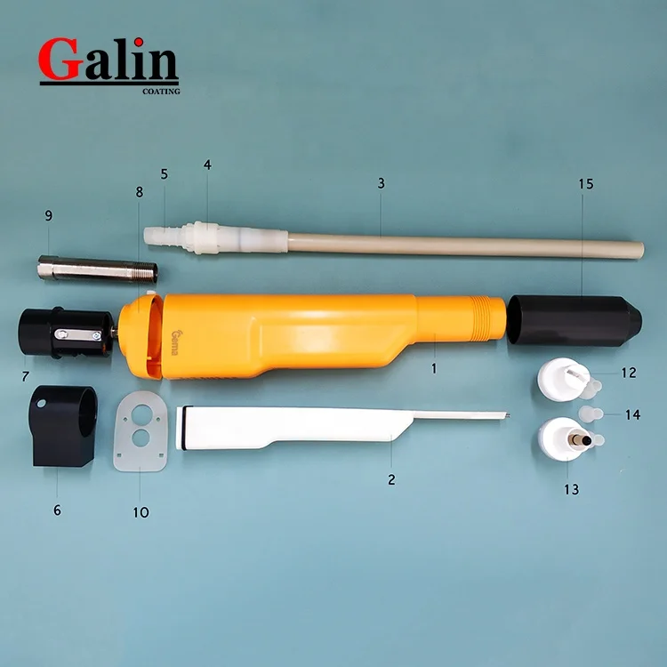 Корпус и вал пистолета Optigun GA02 (без каскада) 393 681