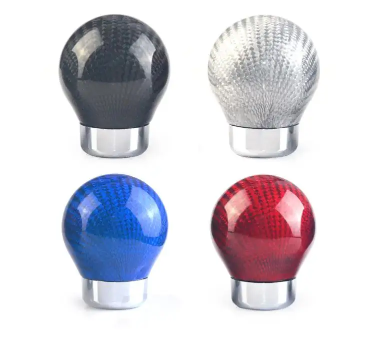 Гоночный Реальные углеродного волокна алюминиевая рукоятка рычага переключения передач механической трансмиссией алюминиевая ручка переключения передач ручка переключения