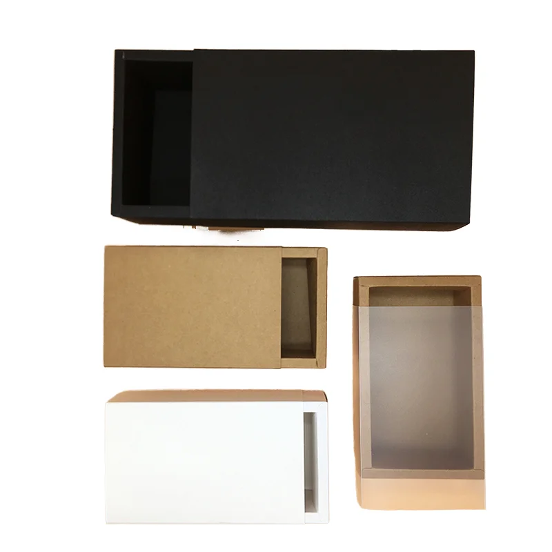 Customized Protein Energy Bar Chocolate Gift Box Socks Underwear Bra White Card Packaging Drawer Paper Box