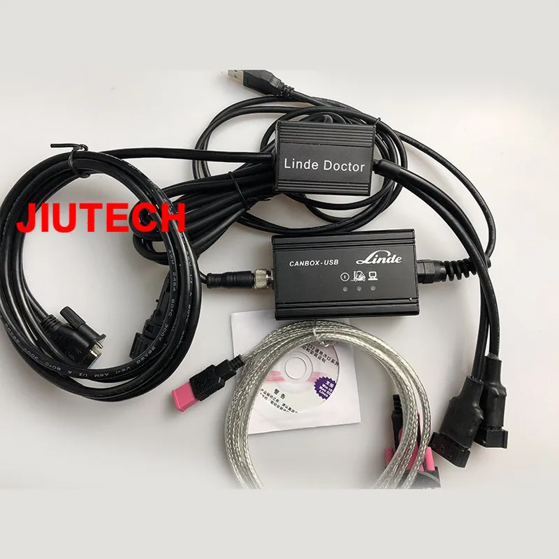 Thoughbook CF53 laptop for Linde PathFinder LSG service guild forklift truck Diagnostic tool for linde canbox doctor cable