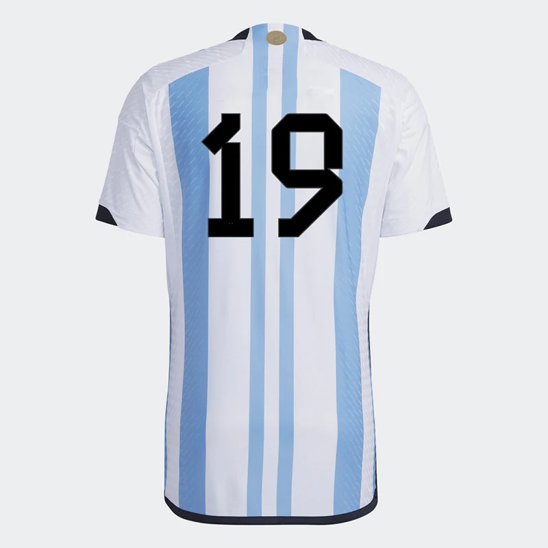 3 Star National Team No. 10 Jersey Player Version Soccer Jersey Home Football Shirt Match Football Uniform Custom Number Name