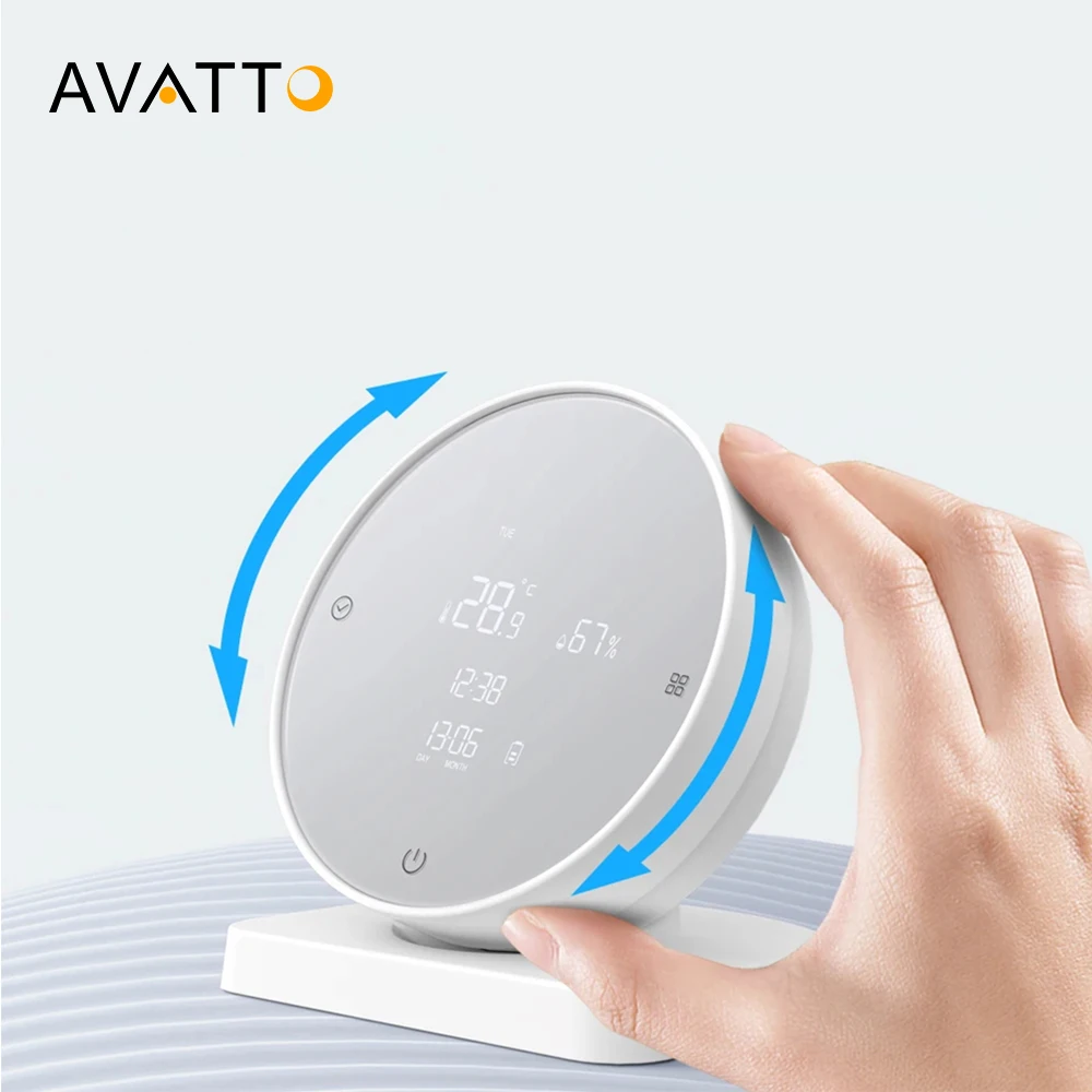 ATTO Tuya Smart Life котел с подогревом Wi-Fi термостат светодиодный экран сенсорная панель управления умный