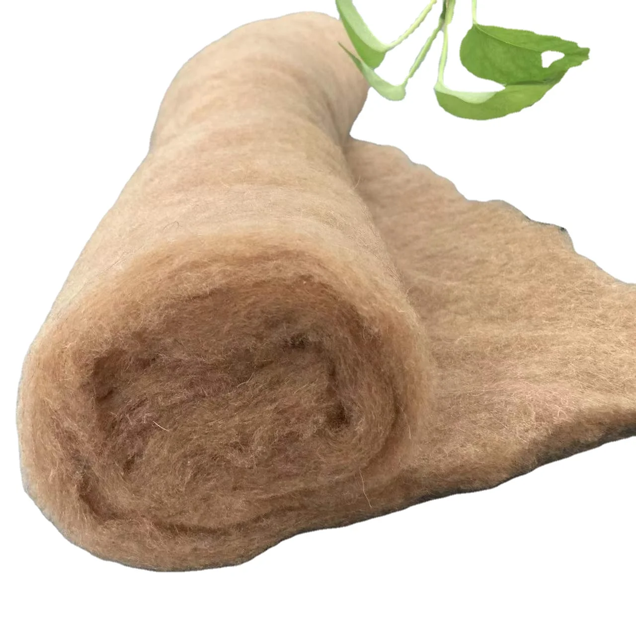 Пушистая вата из верблюжьей шерсти для наполнения одежды и одеял