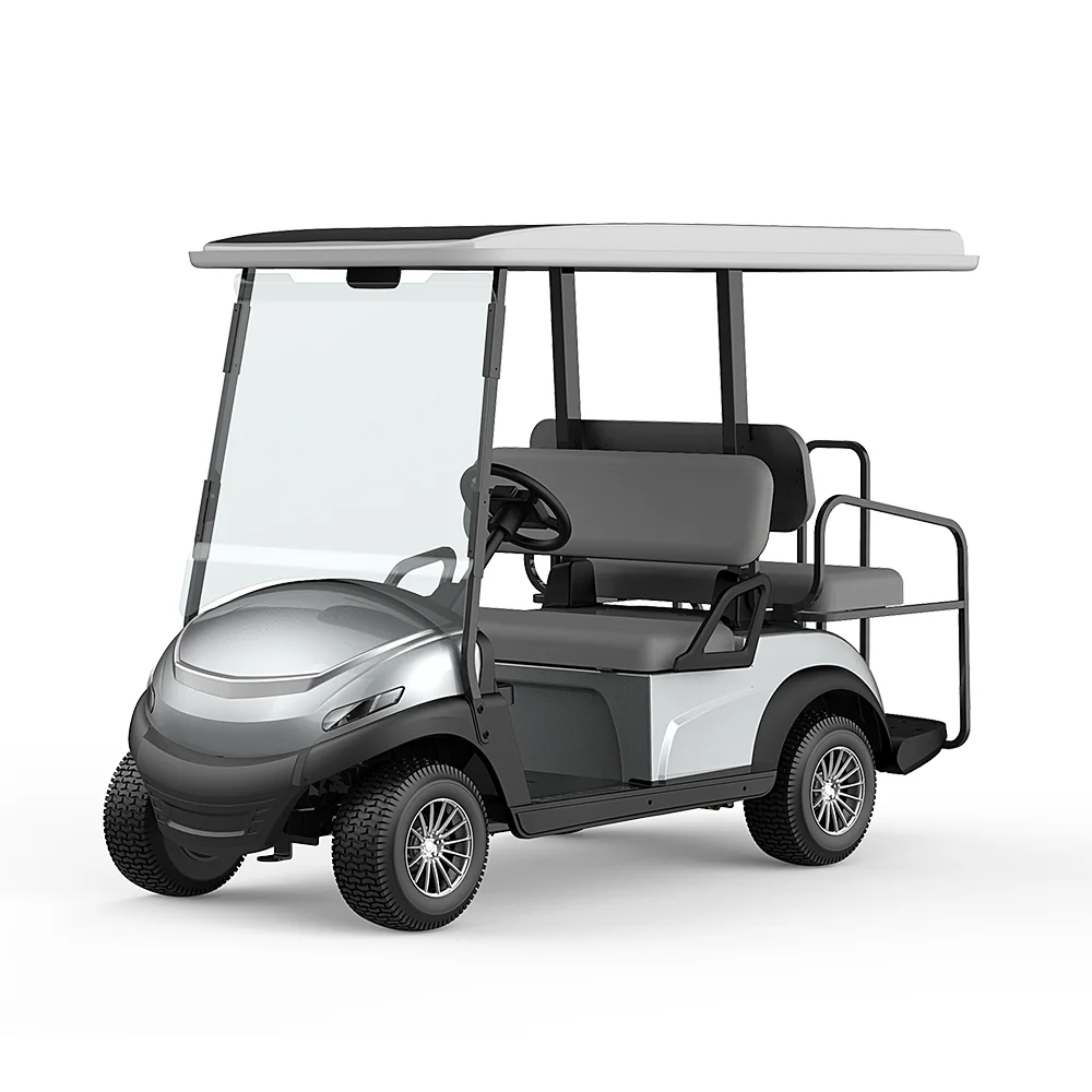 Lifetime warranty Frame Free solar system electric golf cart solar golf cart with AC motor and lithium battery