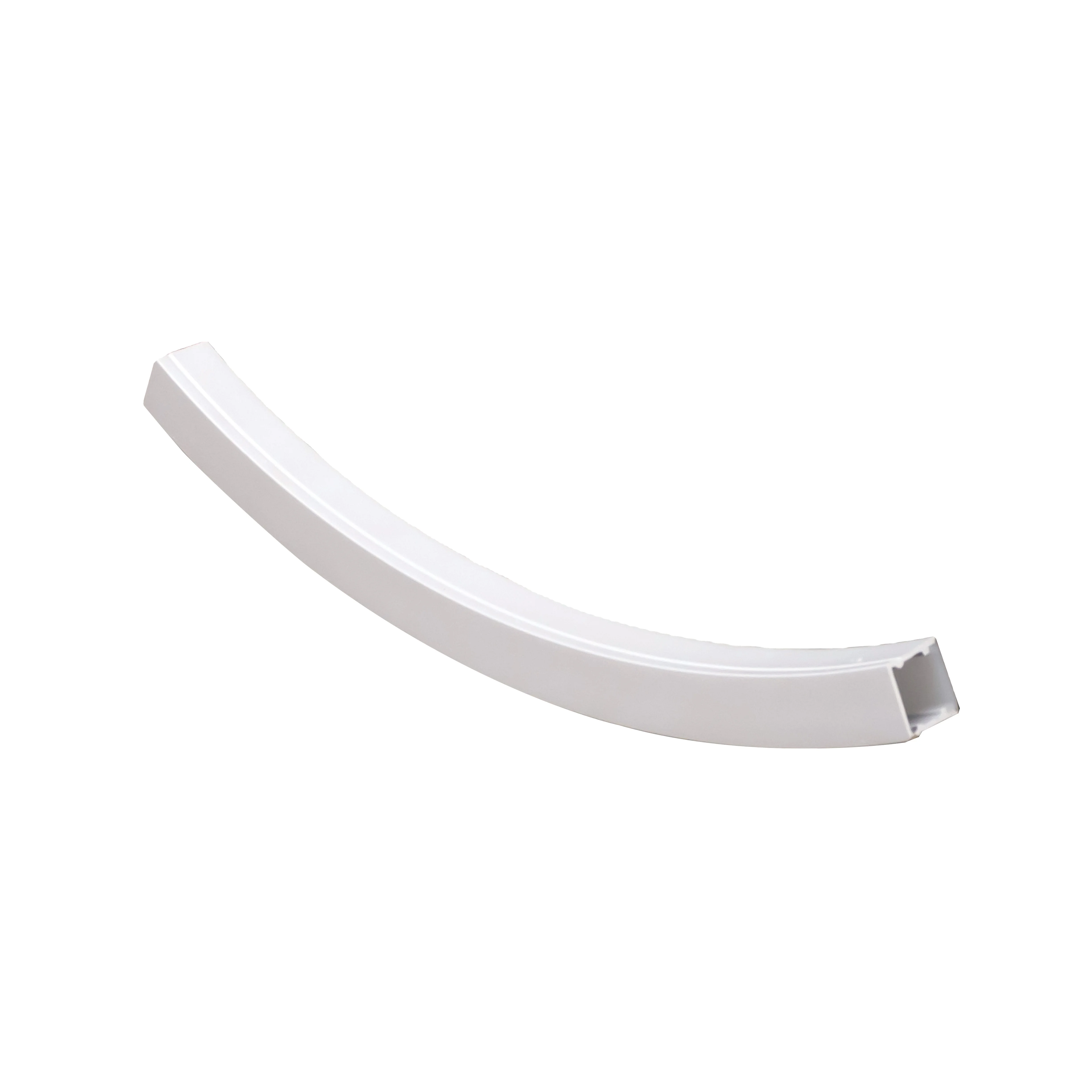 silica Diffuser for arc led linear bend led profile for home easy for installation without connection