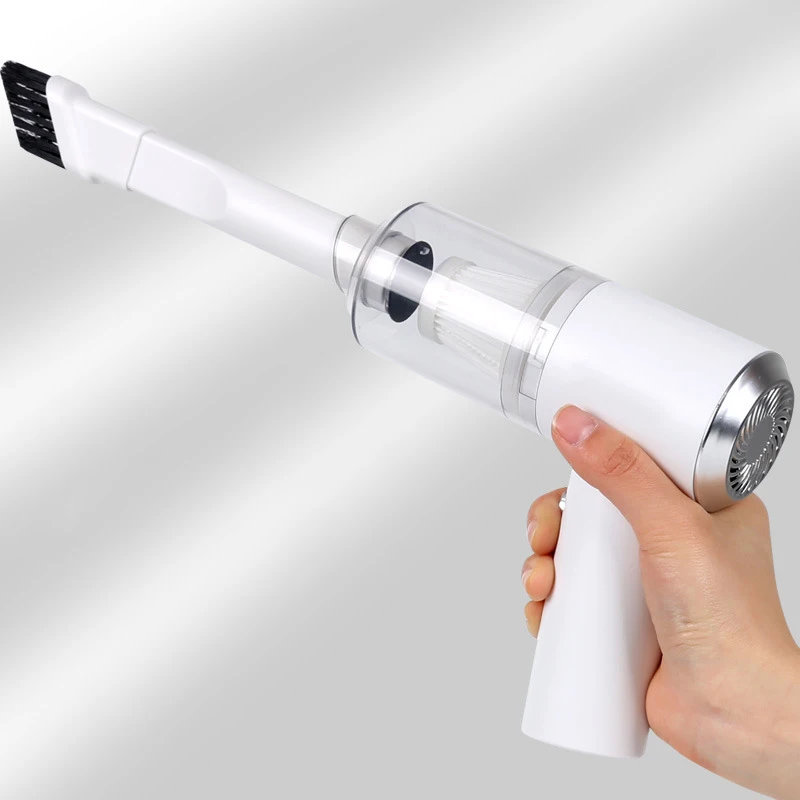 FIREEGG High Quality Car Vacuum Cleaner Wireless Charging Vacuum Cleaner Mini Portable Handheld for Home Brush Motor Dry ABS 48