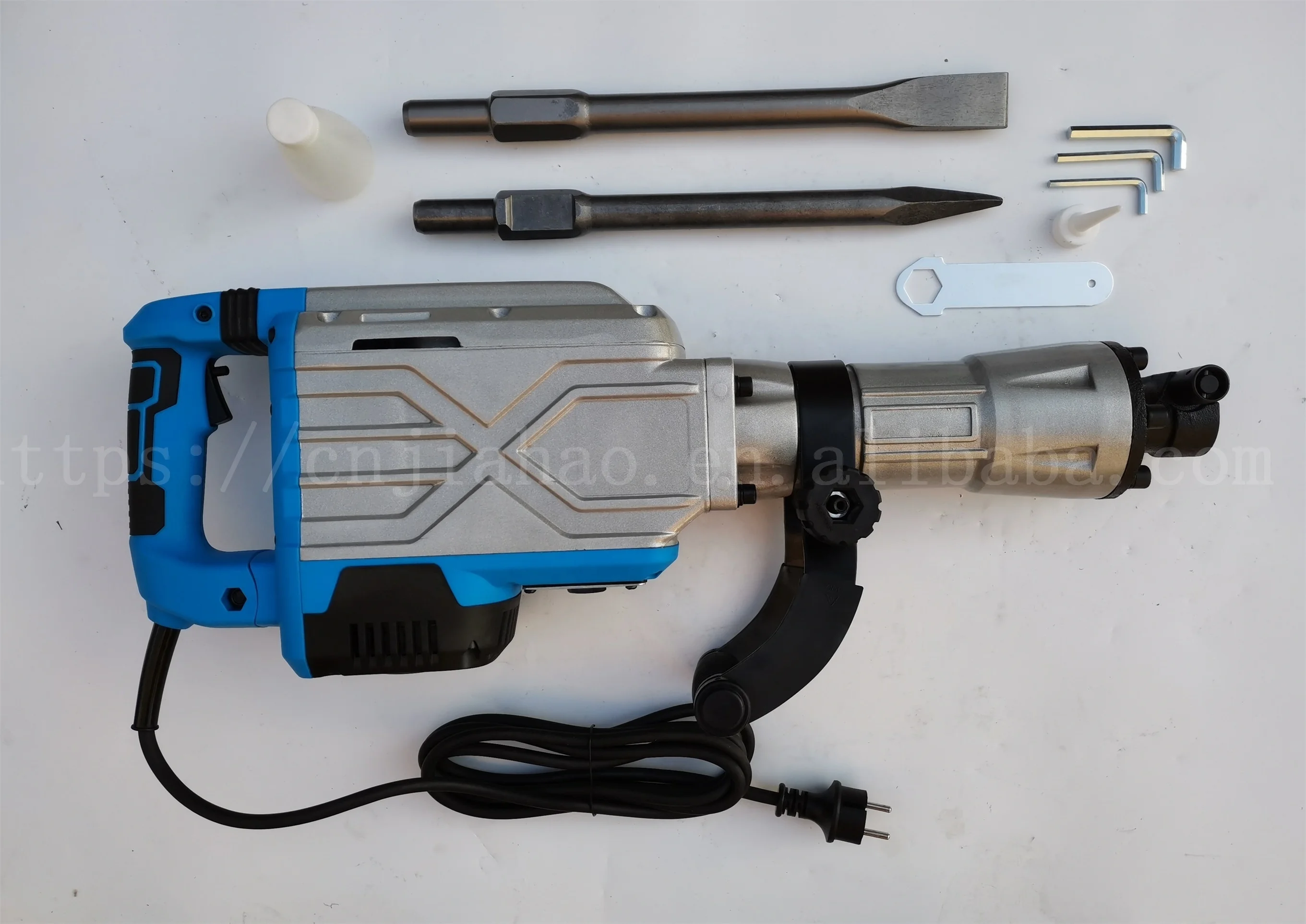 JHPRO JH168C electric jack hammer concrete breaker for 2200w with CE certificate