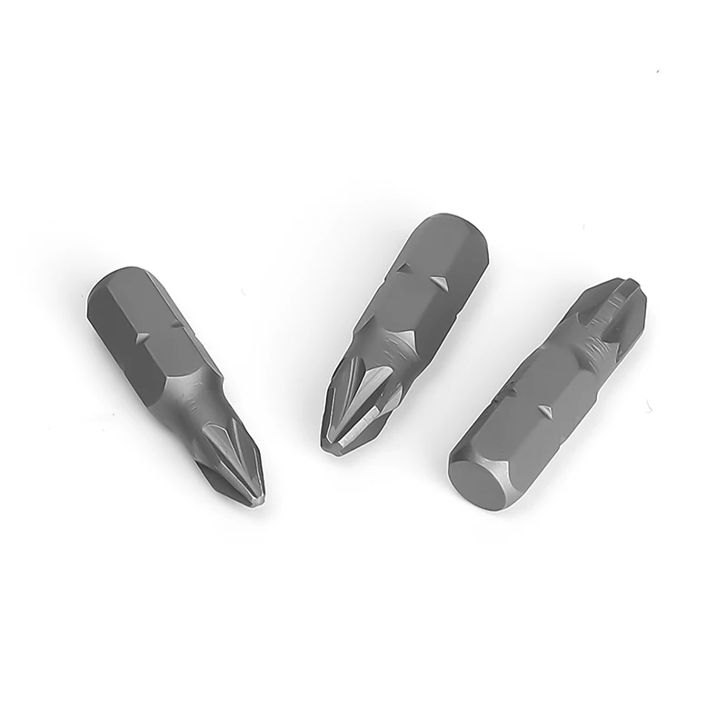 High Quality S2 Steel Precision Screwdriver Bits H6.35*25mm High Hardness Magnetic Pozidriv Screwdriver Bits