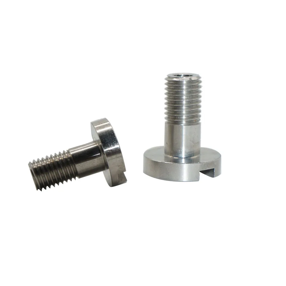 Customized Metal Fasteners Steps Screws Stainless Steel Slotted Shoulder Screws for Drilling Locking Fastening