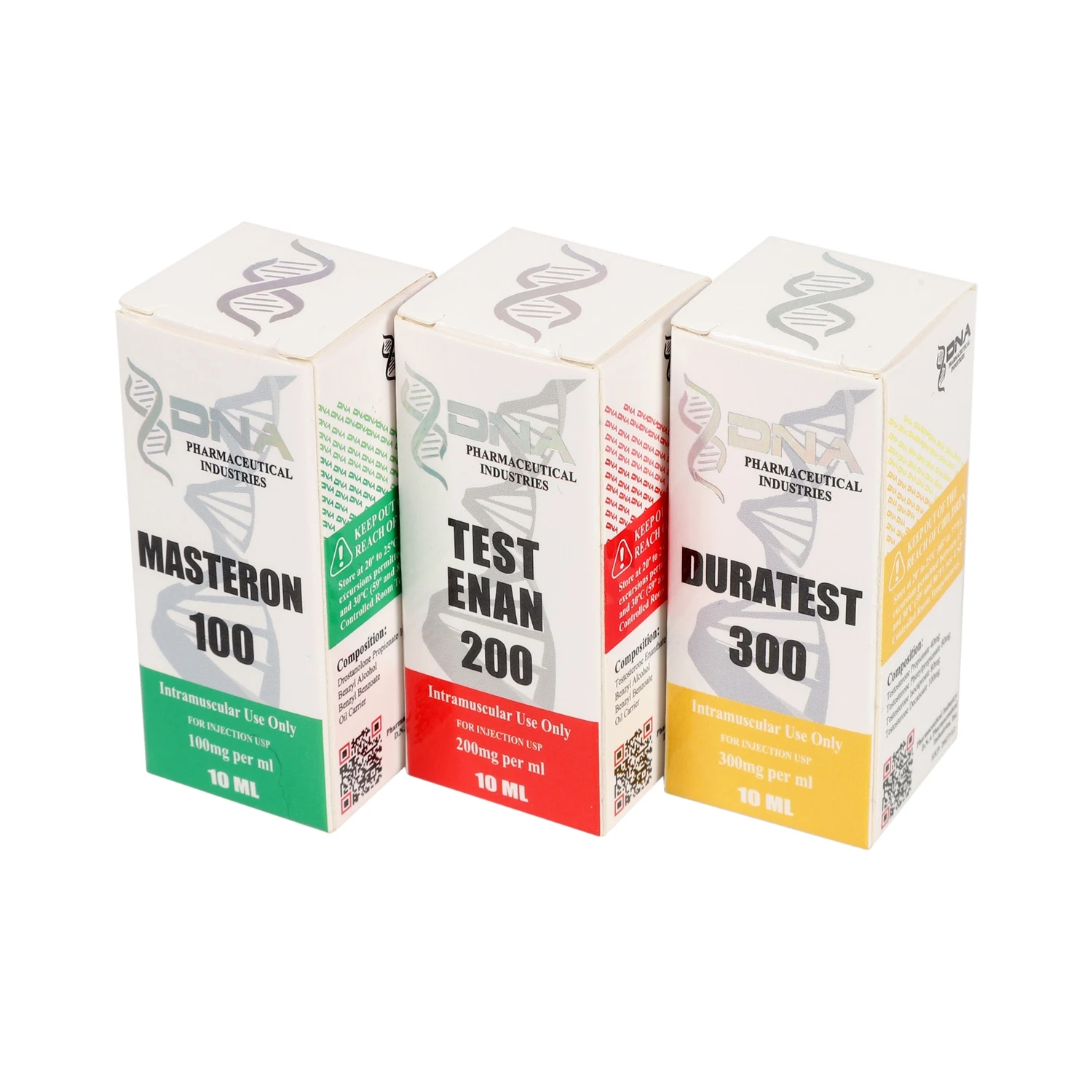 Custom Medicine Package Set 10ml Vials Labels and Boxes