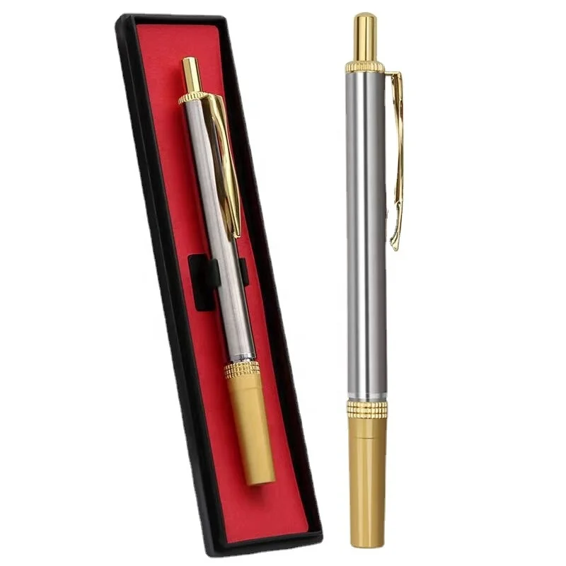 metal  blood lancet pen with gift box