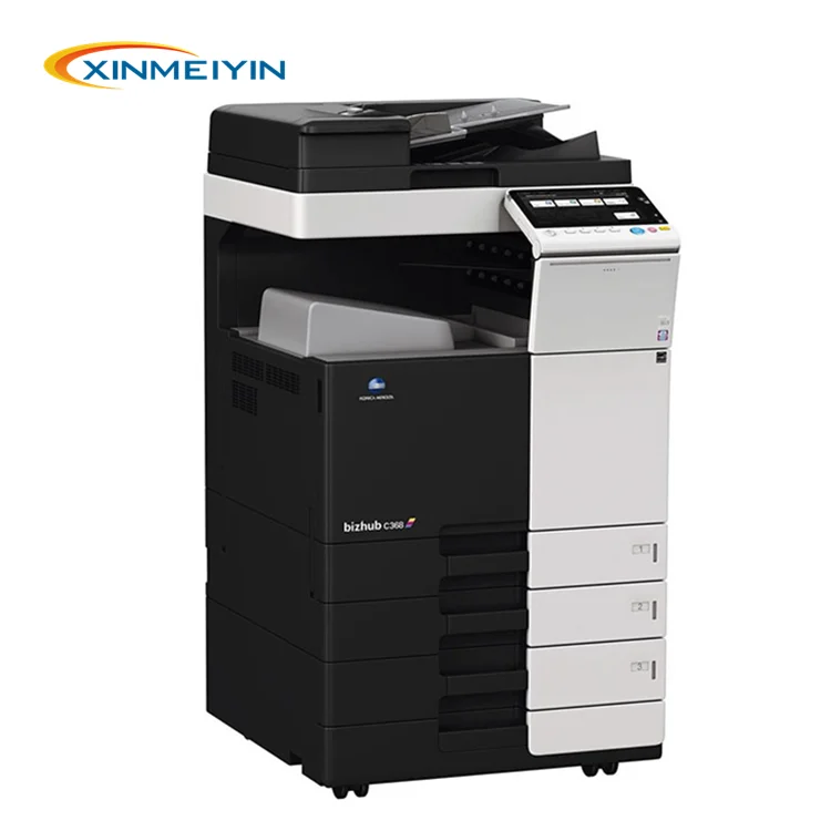 Factory wholesale photostate machine colored for Konica Minolta C368  bizhub copiers refurbished color photocopier a3 printer