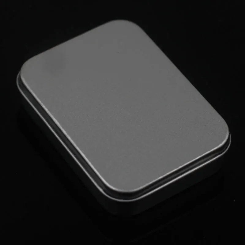 Cheap price custom logo T01 kerosene lighter tinplate gift box packing box Wholesale gold silver color metal box for lighter