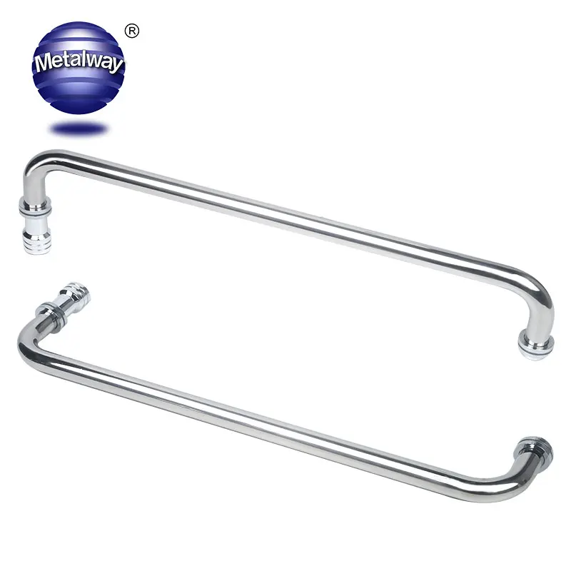 Custom grab rail stainless steel grab bars support up Bathroom safety bars handrails for disabled Knurled bar For Elderly