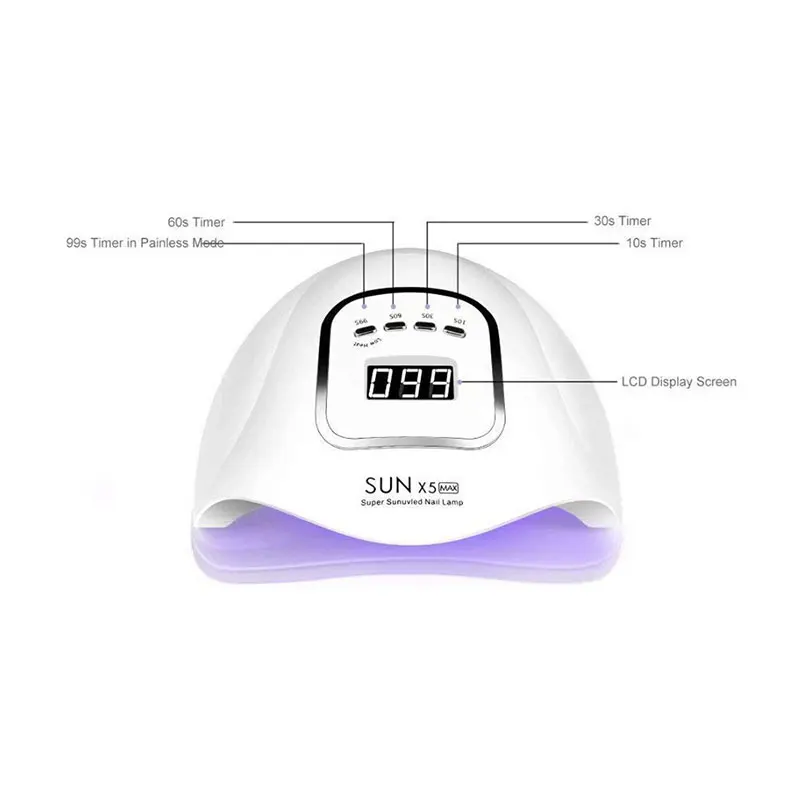 Hot Seller 120W Gel Nails Drying Lamp Nail Curing Lamp Dryer UV LED Nail Lamp