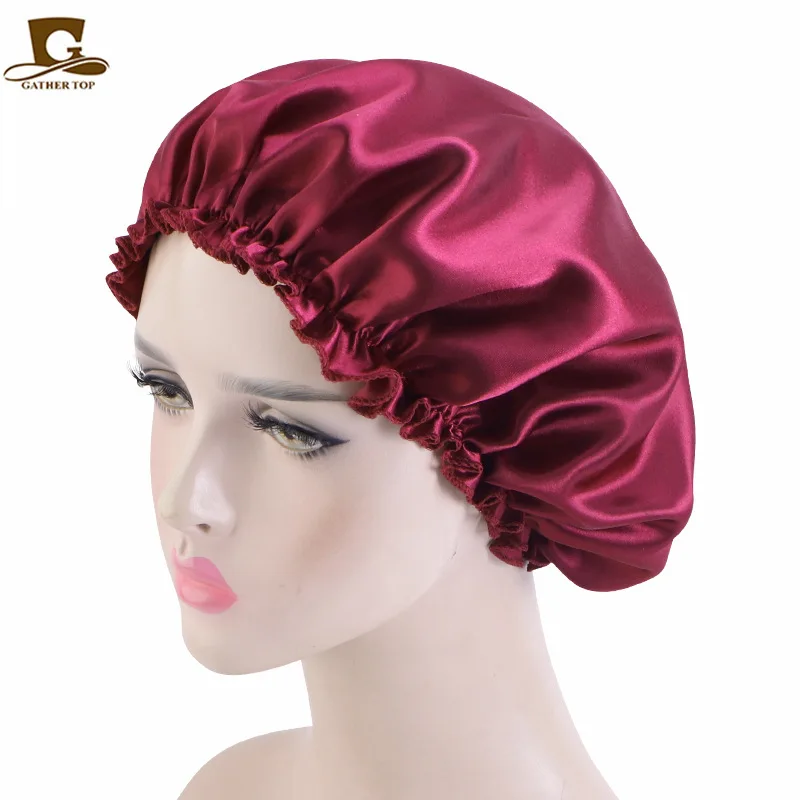 Manufacture Cheap Bonnet Curled Selvedge Hat Hair Dryer Shower Cap Salon Hair Bonnet for Women