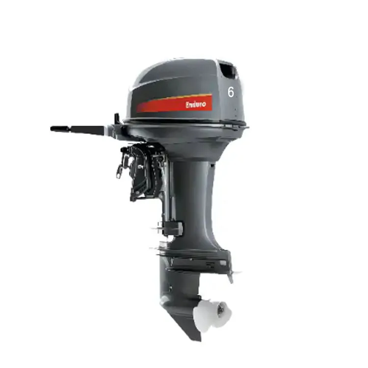 China factory  outboard motor 2 stroke 6hp for yamaha short shaft or long shaft boat engines
