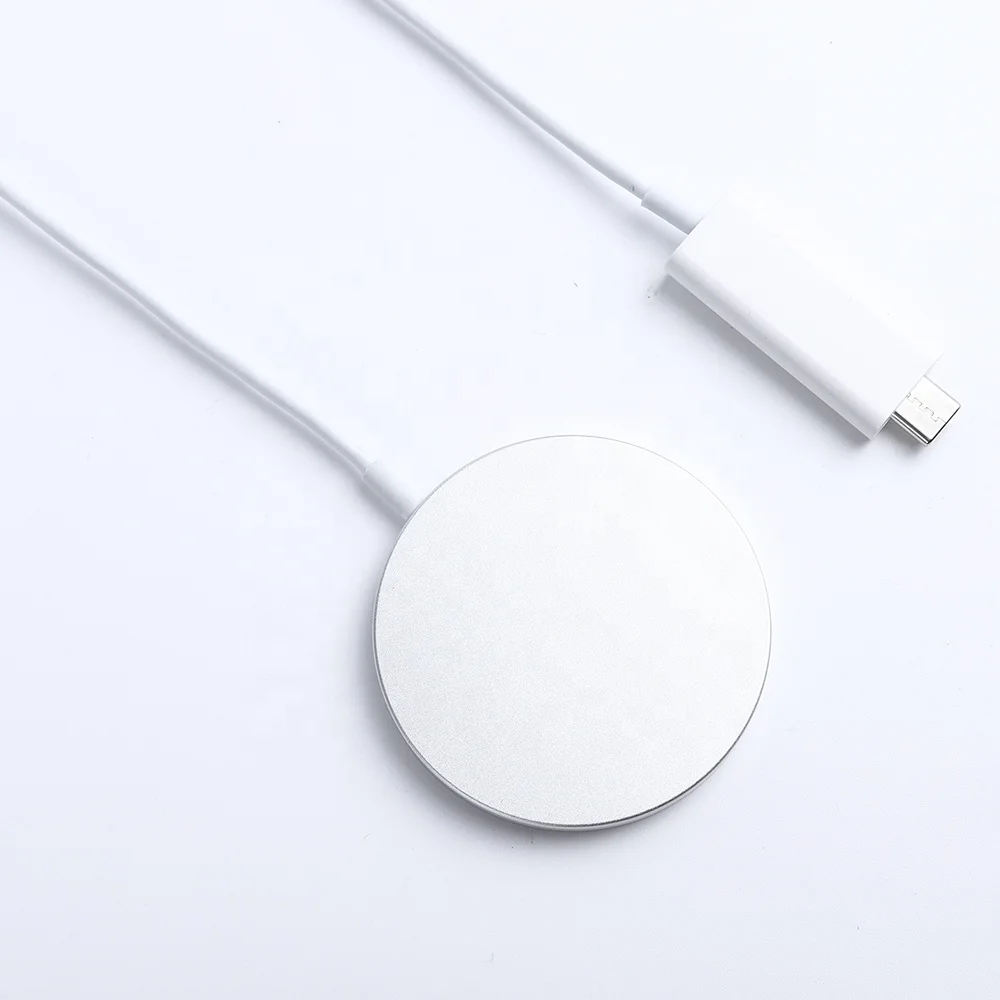 
New Product Pad Portable Fast 15W Mag safe Magnetic Wireless Charger For Apple/ Iphone 12 
