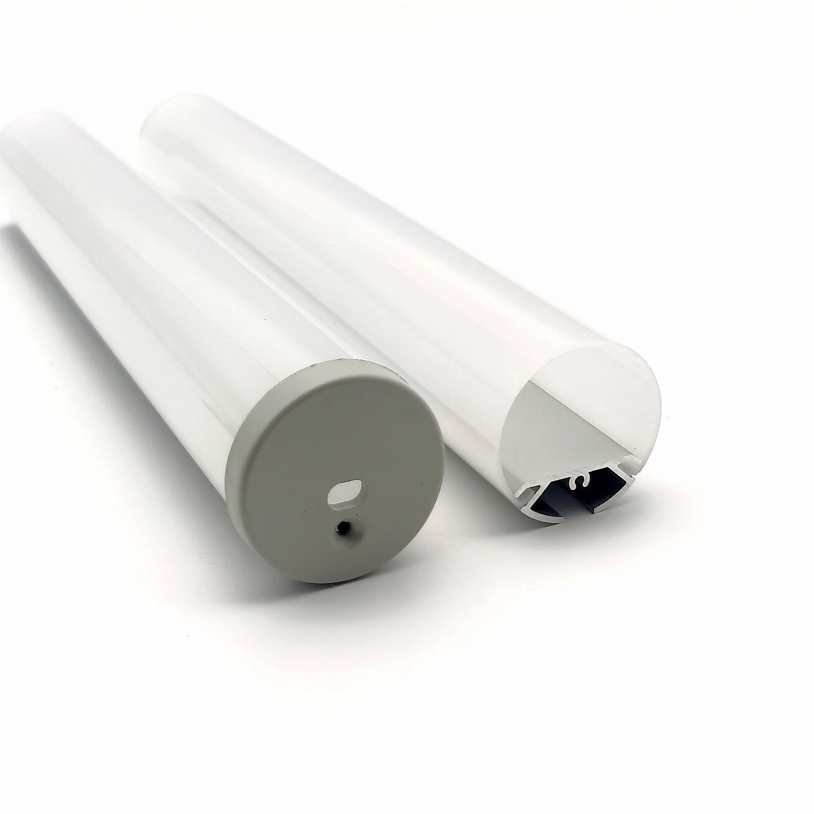 YG-T30 High Quality Round Tube Lamp Aluminum With Aluminum Profile Housing