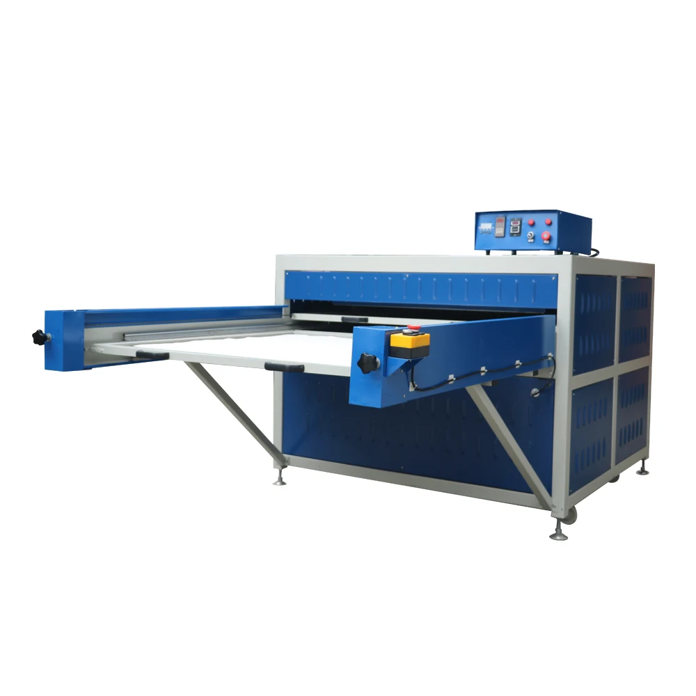 DS-Z01 100*120cm Single Side Double Station Automatic Oil Hydraulic Pressure Sublimation Heat Transfer Machine