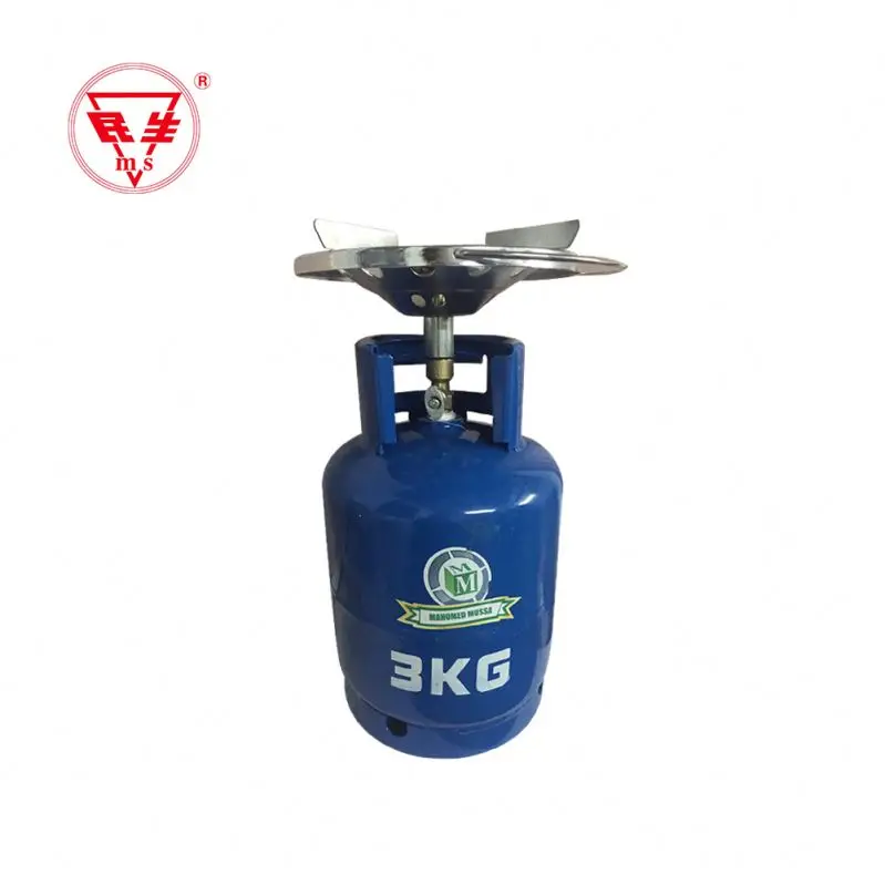 3kgs composite propane lpg cylinder price LPG Gas Bottle for sale to Zimbabwe