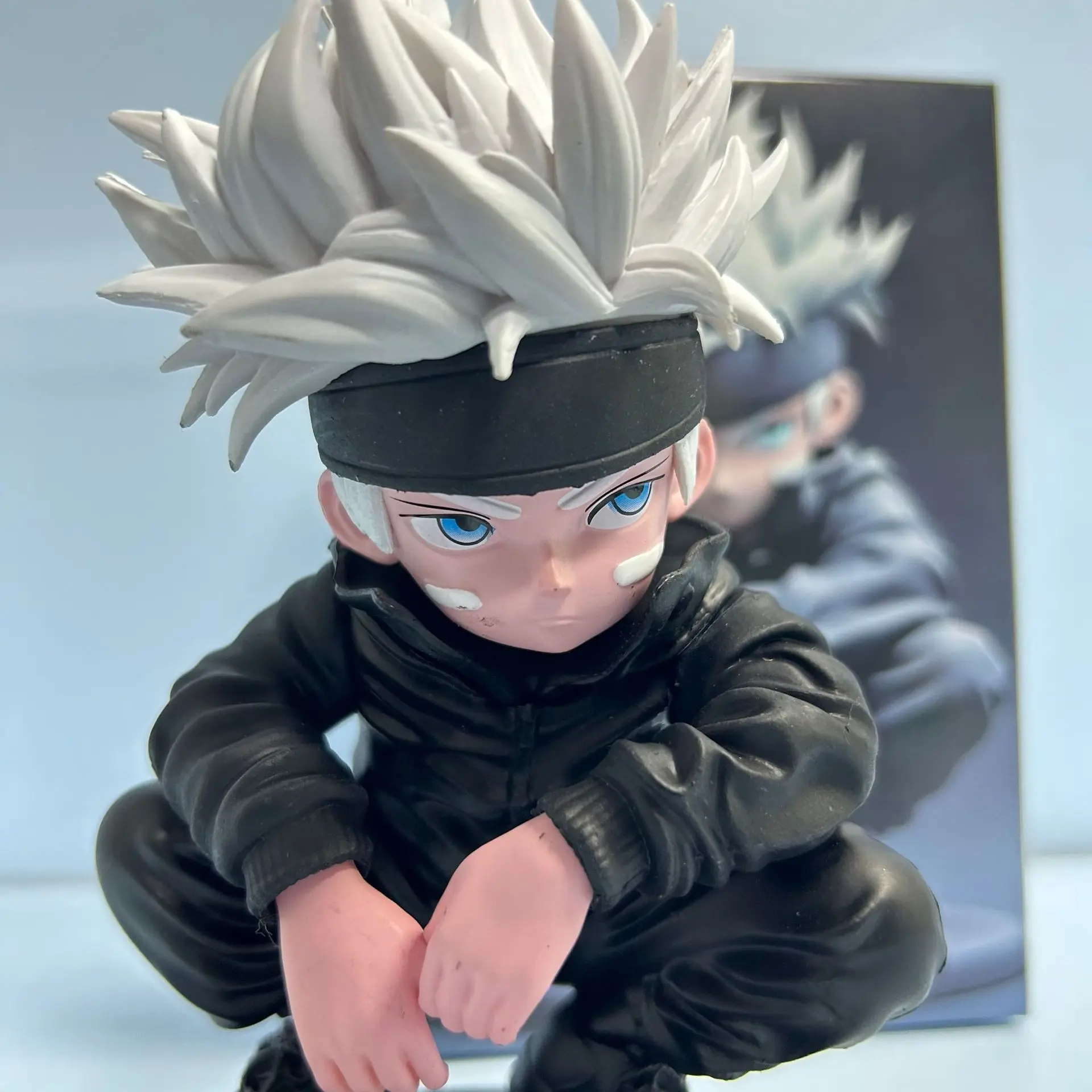 16CM Jujutsu Kaisen Gojo Satoru Collection Figurine Model Statue Cartoon PVC Anime Figure Statue