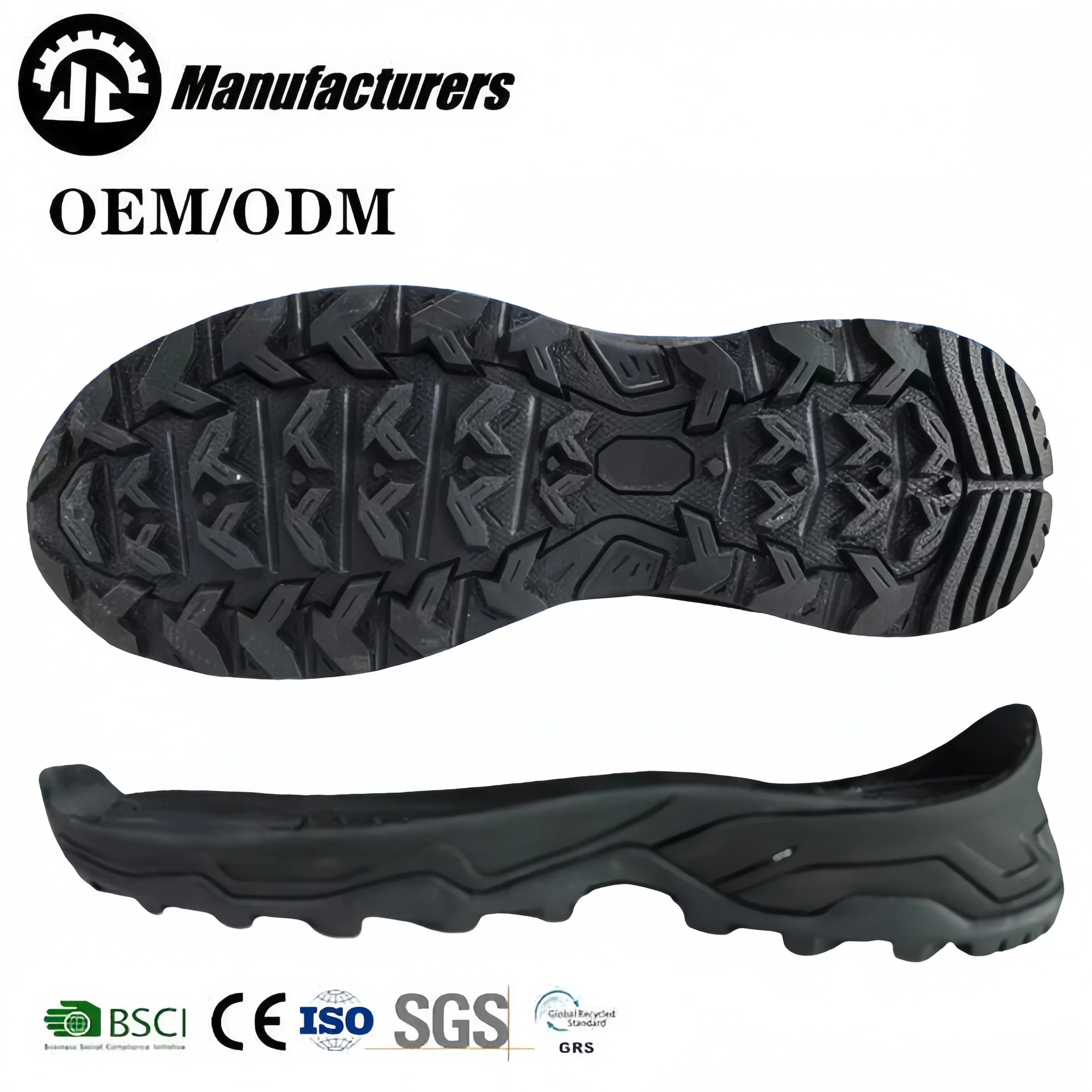 Free Sample Men Shoe Sole For Sneaker Outsole Eva/Rubber Outdoor Hiking Climbing Sole