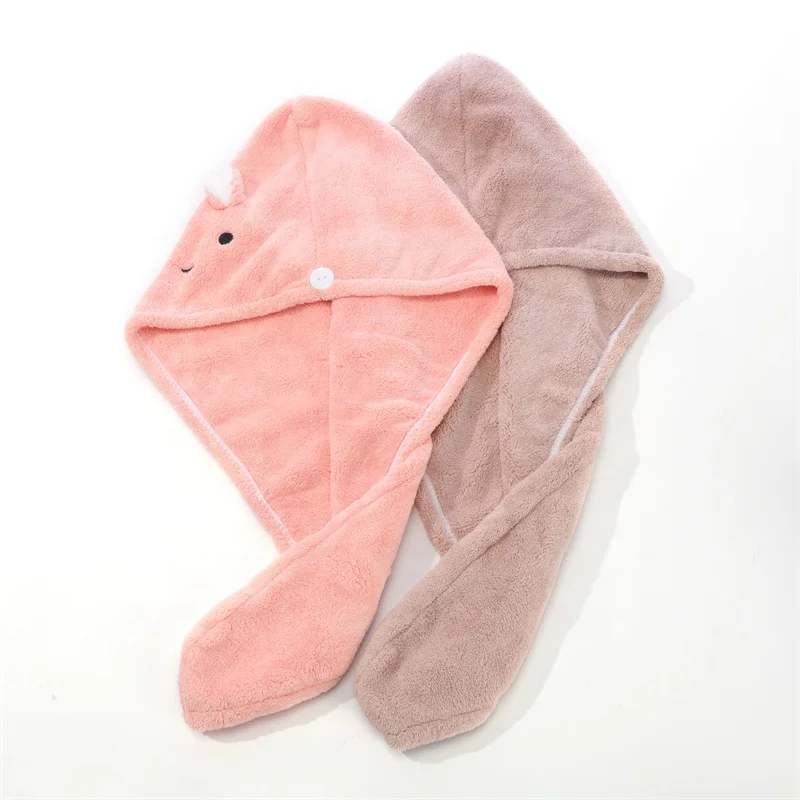 Manufacturer Wholesale Quick Dry Multi Color Water-absorbing Hair Towels