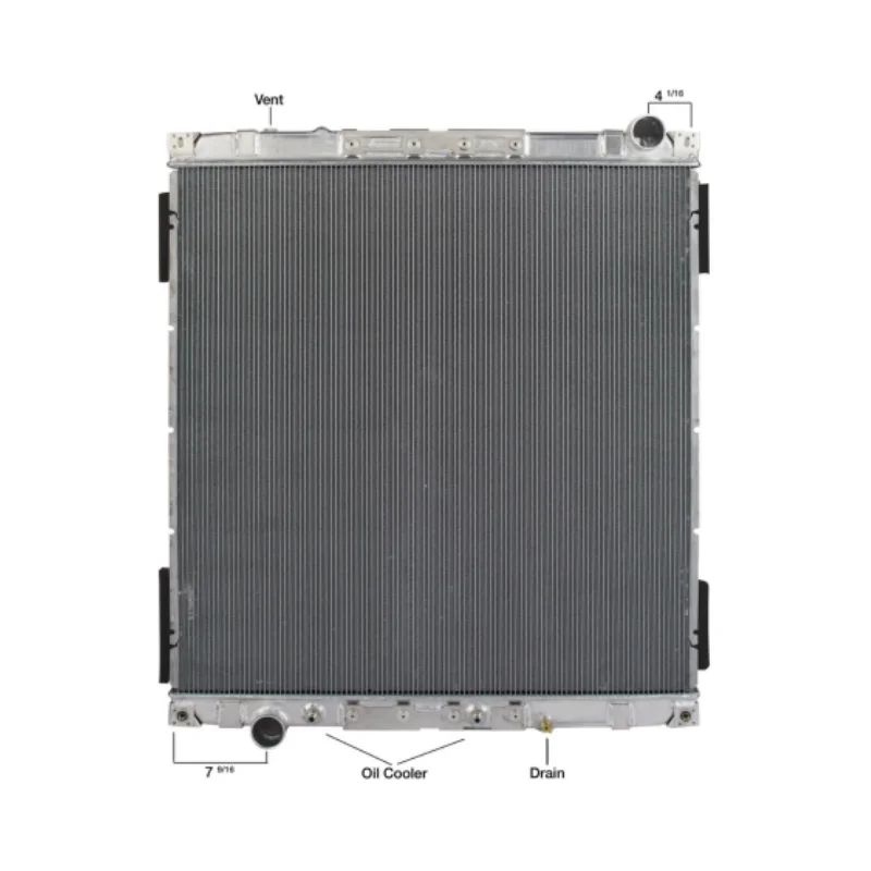 A0527751007 2001-1733 Auto parts engine cooling aluminum brazing radiator for Freightliner Sterling