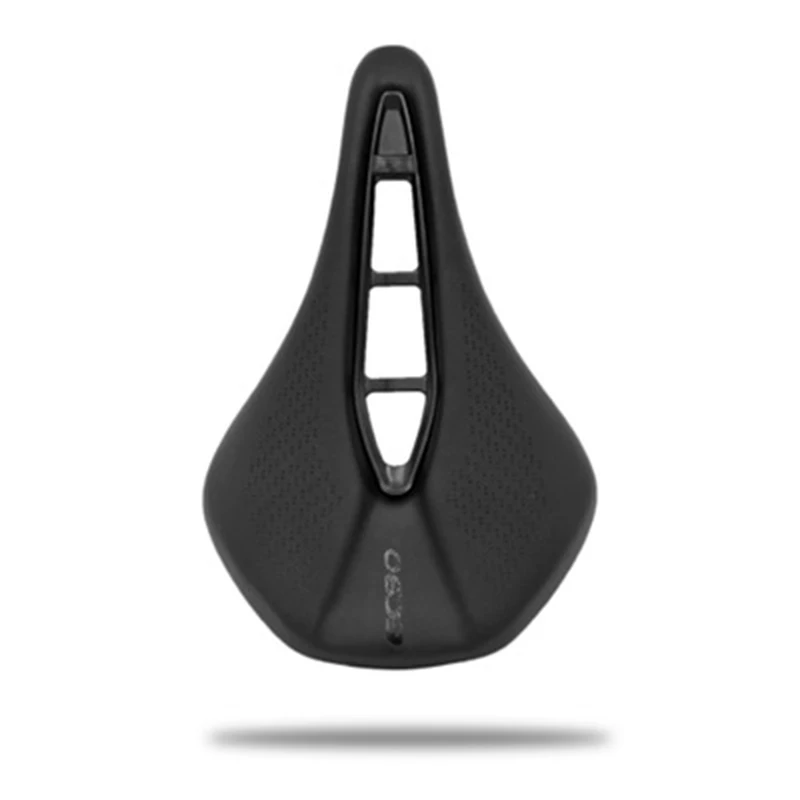 
MTB Bicycle Saddle Road Bike Mountain Bike Saddle Bicycle Cycling Skidproof Saddle Seat Silica Gel Seat Black 