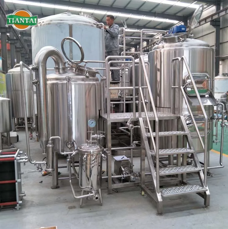 Tiantai 500l turnkey project brewery equipment for craft beer cost