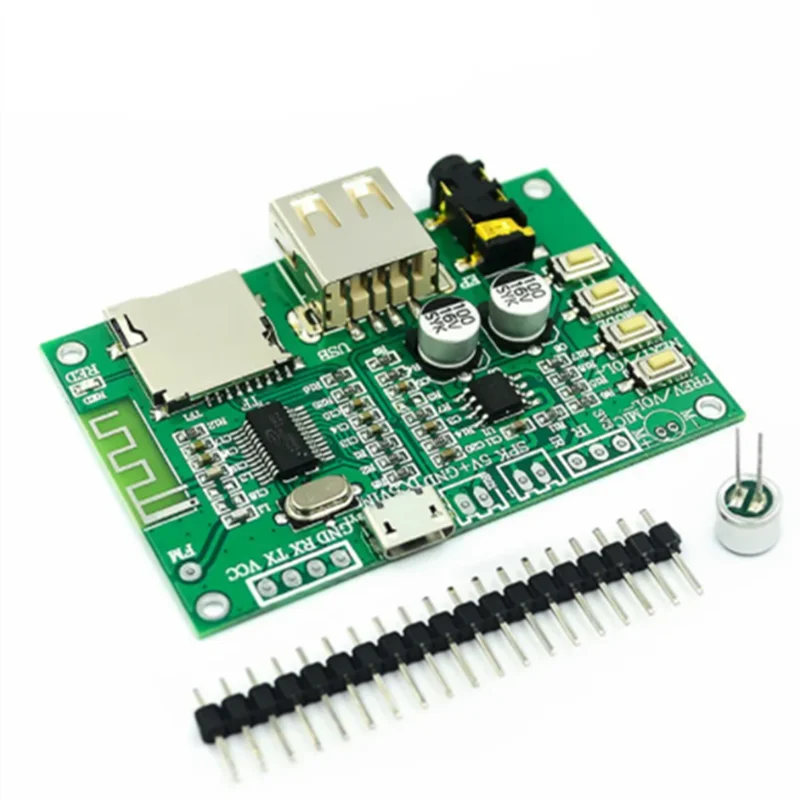 BT201 Dual Mode 5.0 BT Lossless Audio Power Amplifier Board Module Tf Card U Disk Ble Spp Serial Port Transparent Trans